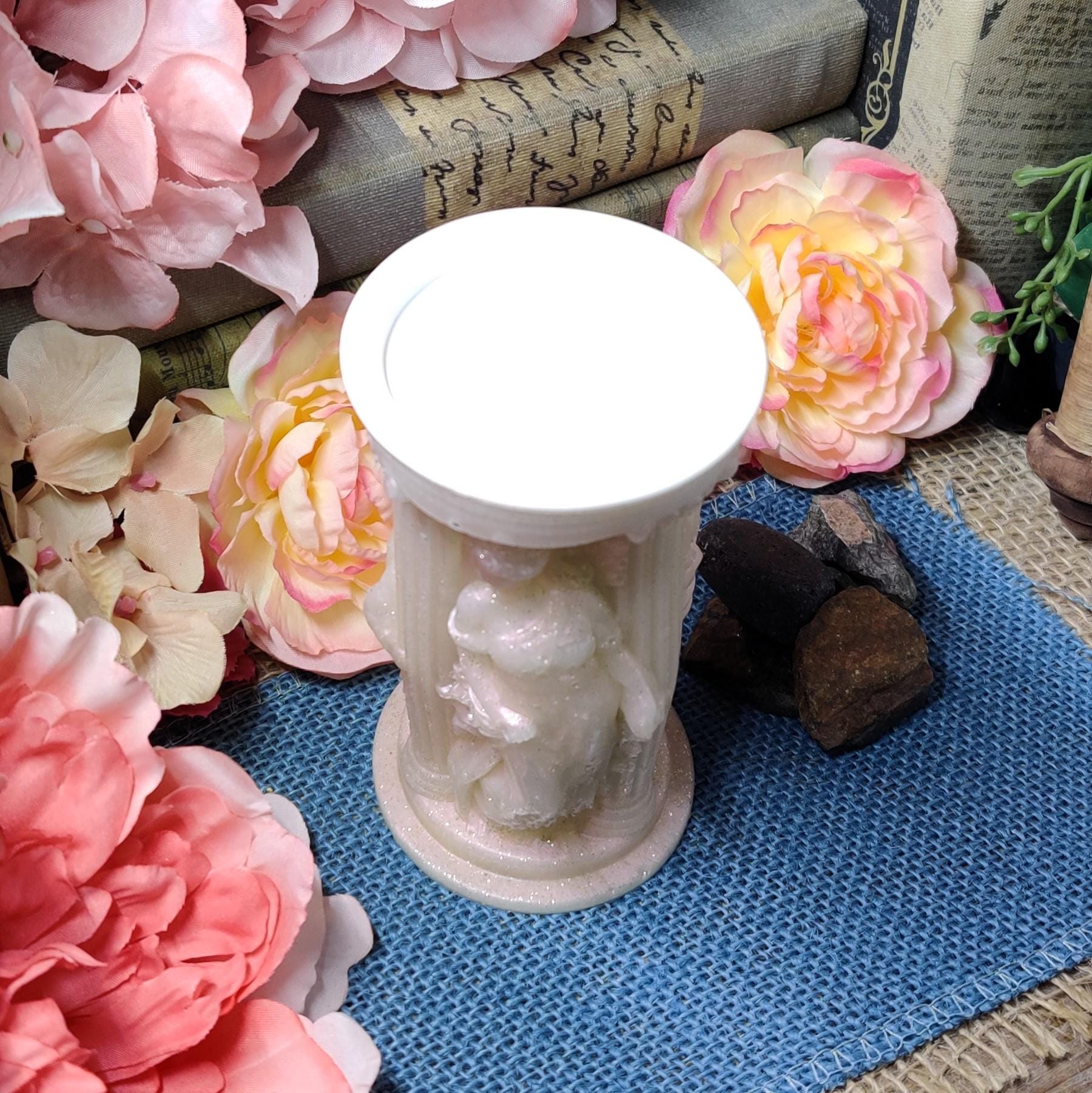 Athena Tealight Candle Holder – Greek Goddess Decor & Divine Feminine Altar Piece | Mythology Gift for Spiritual Protection - The Dark Primordial
