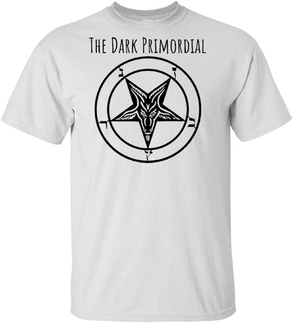 Customizable Brand Logo Shirt, The Dark Primordial Short Sleeve Graphic Logo Tee, Custom Branded Apparel, Dark Aesthetic & Alt Fashion - The Dark Primordial