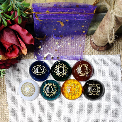 Resin Crystal Grid Board, Platonic Solid Sacred Geometry Chakra Healing Kit, Mandala Pattern Epoxy Art for Crystal Work and Spirit Guide