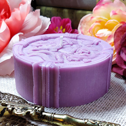 Medusa's Power | Witch's Essential Altar Candle | 16oz Ritual Magick | Greek Mythology - Coconut Soy Candle - The Dark Primordial