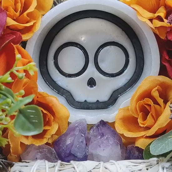 Resin Skull Ashtray Smoke Accessories Gothic Room Decor Resin Creations