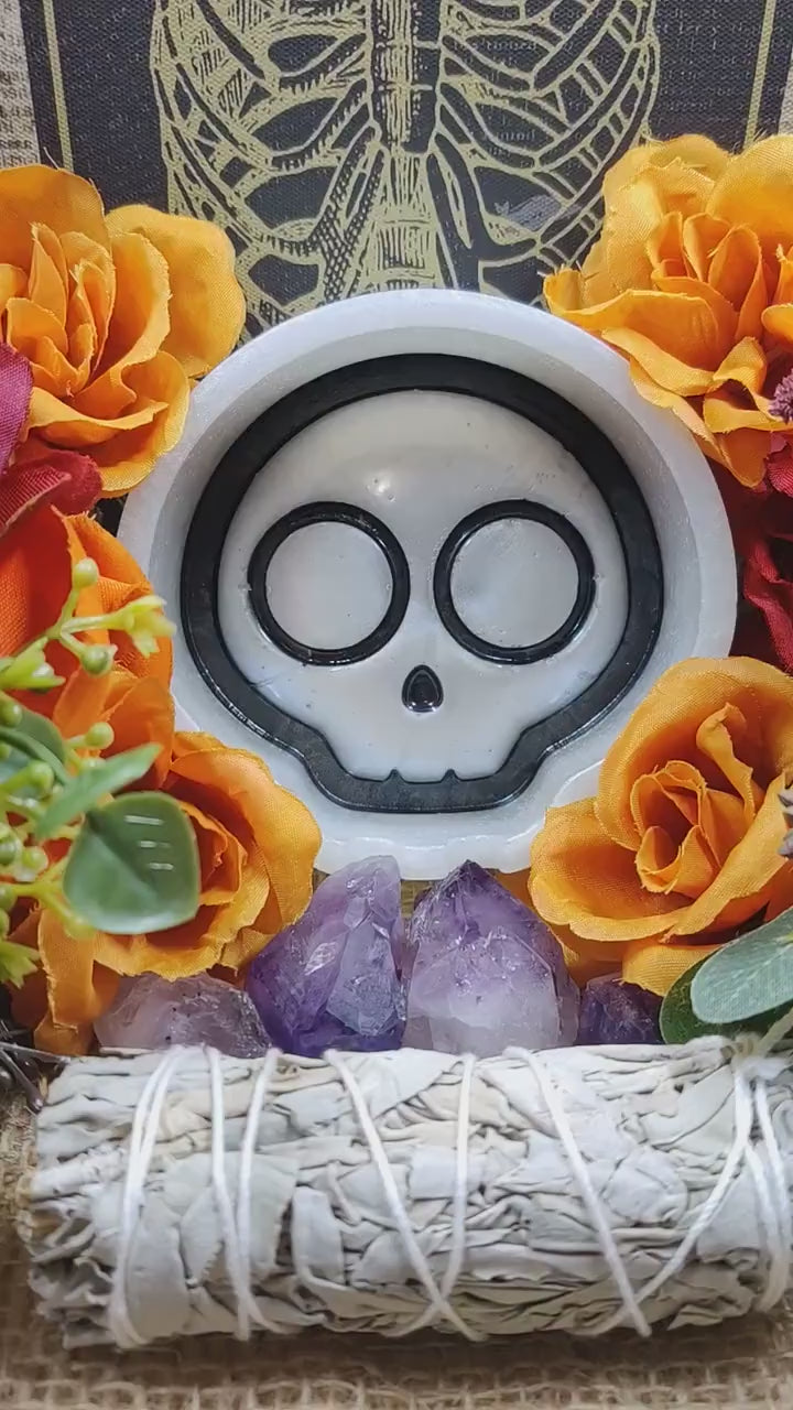 Resin Skull Ashtray Smoke Accessories Gothic Room Decor Resin Creations